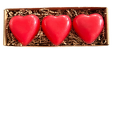 Red Hot Heart Soap Set